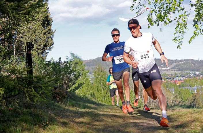 Morten Eide Pedersen vant foran Kjartan Helland